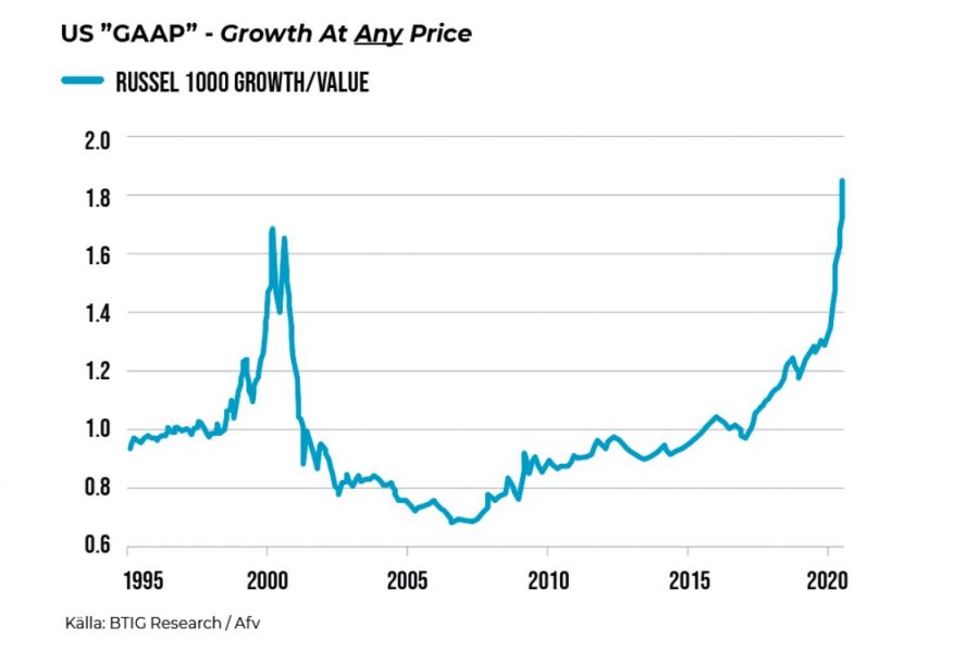 Fiskelycka bland flugor - us gaap value growth