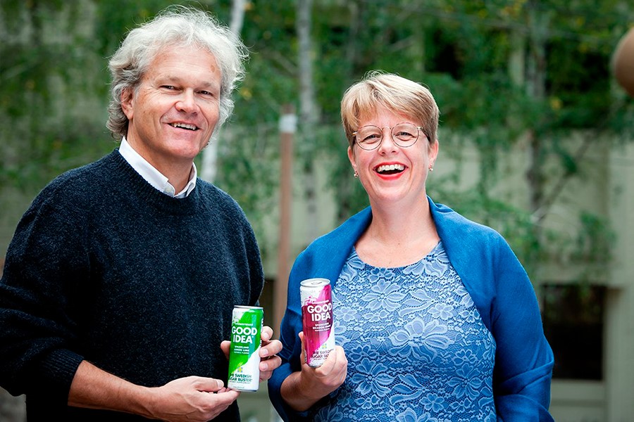 Björn Öste och Dr. Elin Östman.