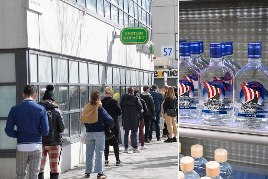 Försäljningen av alkohol har ökat stort.