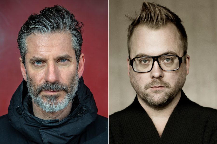 Jens Lapidus och Mårten Schultz