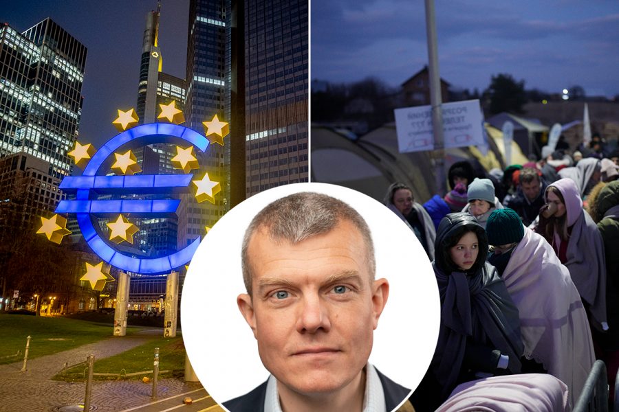 Mellan seger och nuläge har EU två dilemman - flyktingar ecb ledare