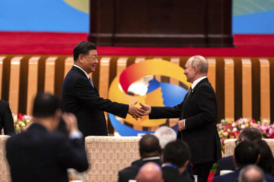 Xi och Putin möttes under onsdagen - China Belt and Road