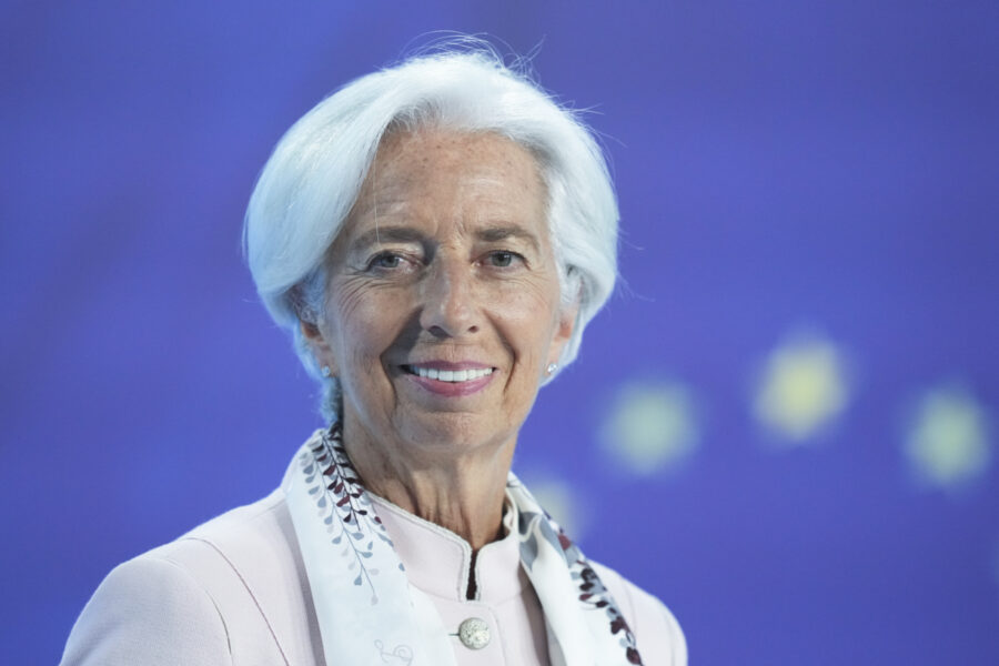 ECB-chefen Christine Lagarde.