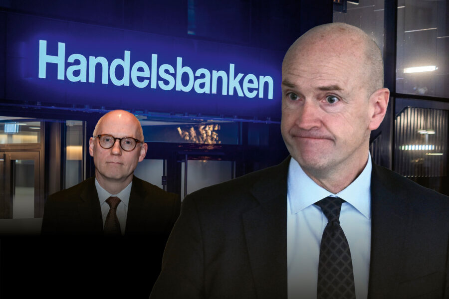 Michael Green är Handelsbankens, och ordförande Bomans, fjärde VD på tio år. Foto: TT