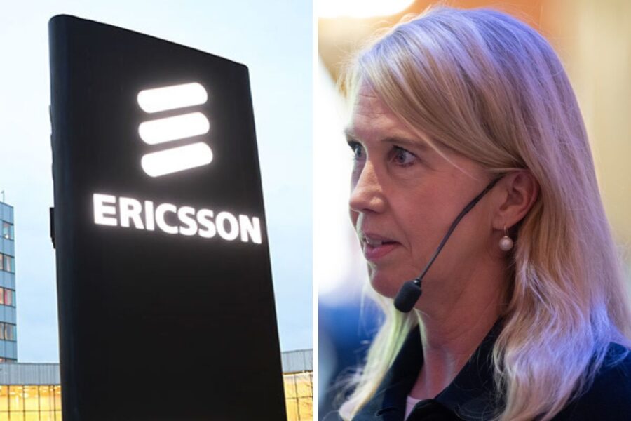 Industrivärdens VD om Ericssons mega-nedskrivningar: ”Hade varit bättre utan” - Helena Stjernholm Ericsson Vonage