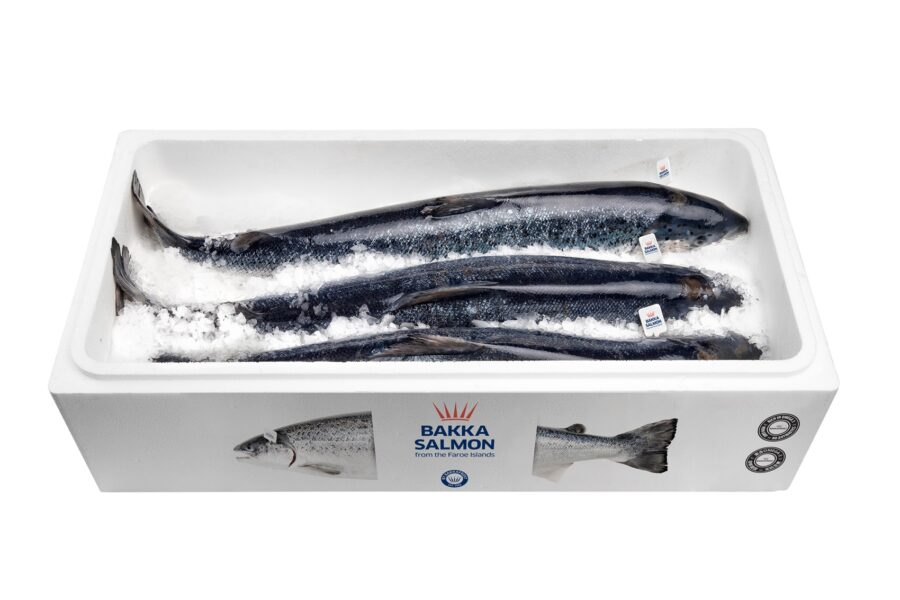 Bakkafrost: Reapris på premiumlax - bakka-salmon-by-bakkafrost-fresh-whole-salmon-20-kg-box