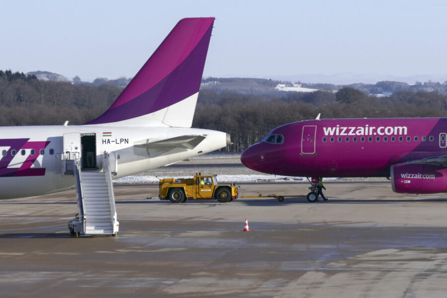 Wizz Air minskade antalet passagerare med 0,2% i juni - WIZZ AIR