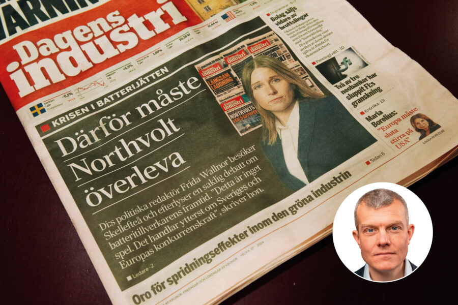 Northvolt kan inte överleva med nuvarande ägare - Ledare_kollage_38