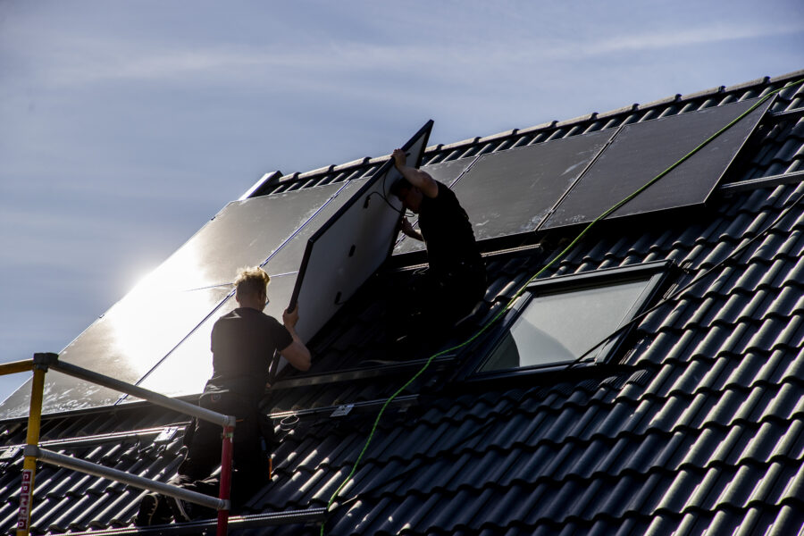 solceller installatörer på tak svea solar