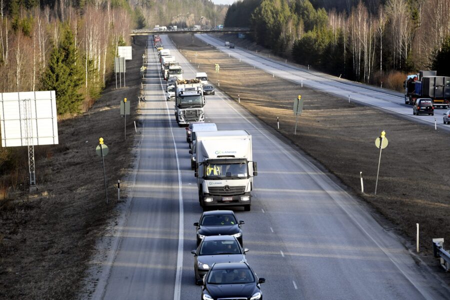 Finland har tagit 650 nya kameror för trafikövervakning i drift - Virus Outbreak Finland