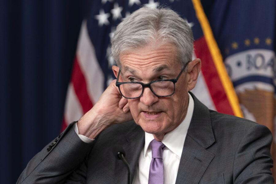 Federal Reserve-chefen Jerome Powell.