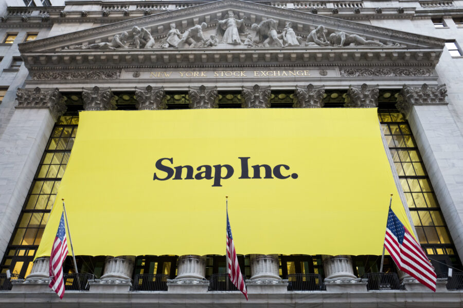 Snap rusade i efterhandeln - Snapchat Financial Markets Snap IPO