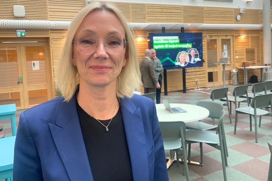 Karolina Ekholm varnar – ser risker för ”ett närliggande handelskrig” - Karolina Ekholm