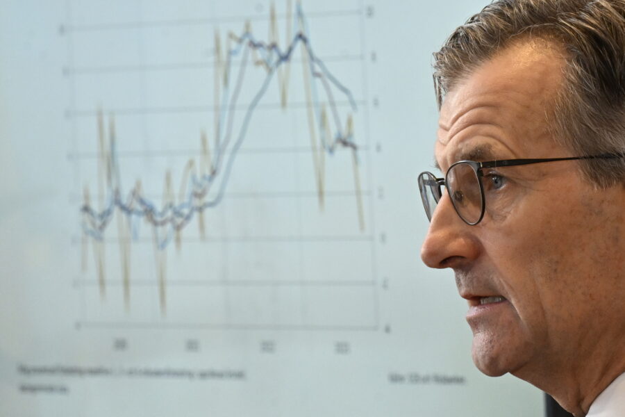 Ekonom: Historiska prognosmissen är goda nyheter för Thedéen - RIKSBANKEN RÄNTEBESKED