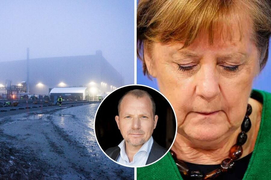 André Persson: Valet står mellan fattigdom och grön omställning - André Persson Grön omställning, Angela Merkel, Northvolt