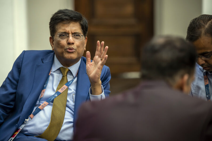 Indien vill stärka ekonomiska banden till USA - Piyush Goyal Indien handelsminister