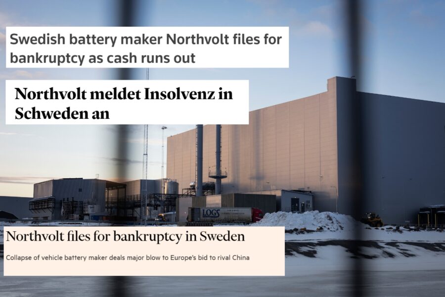 Utländska medier: ”Slutet för Europas största hopp” - Northvolt