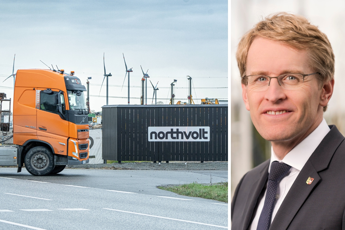 Tyska toppolitikern: Bygget av Northvolt-fabriken fortsätter