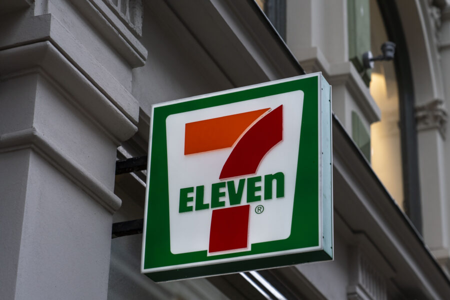 butiksskylt seven eleven